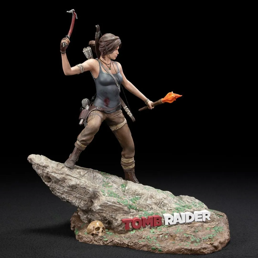 Tomb Raider Lara Croft Survivor Era Pvc Statue By Dark Horse Comics