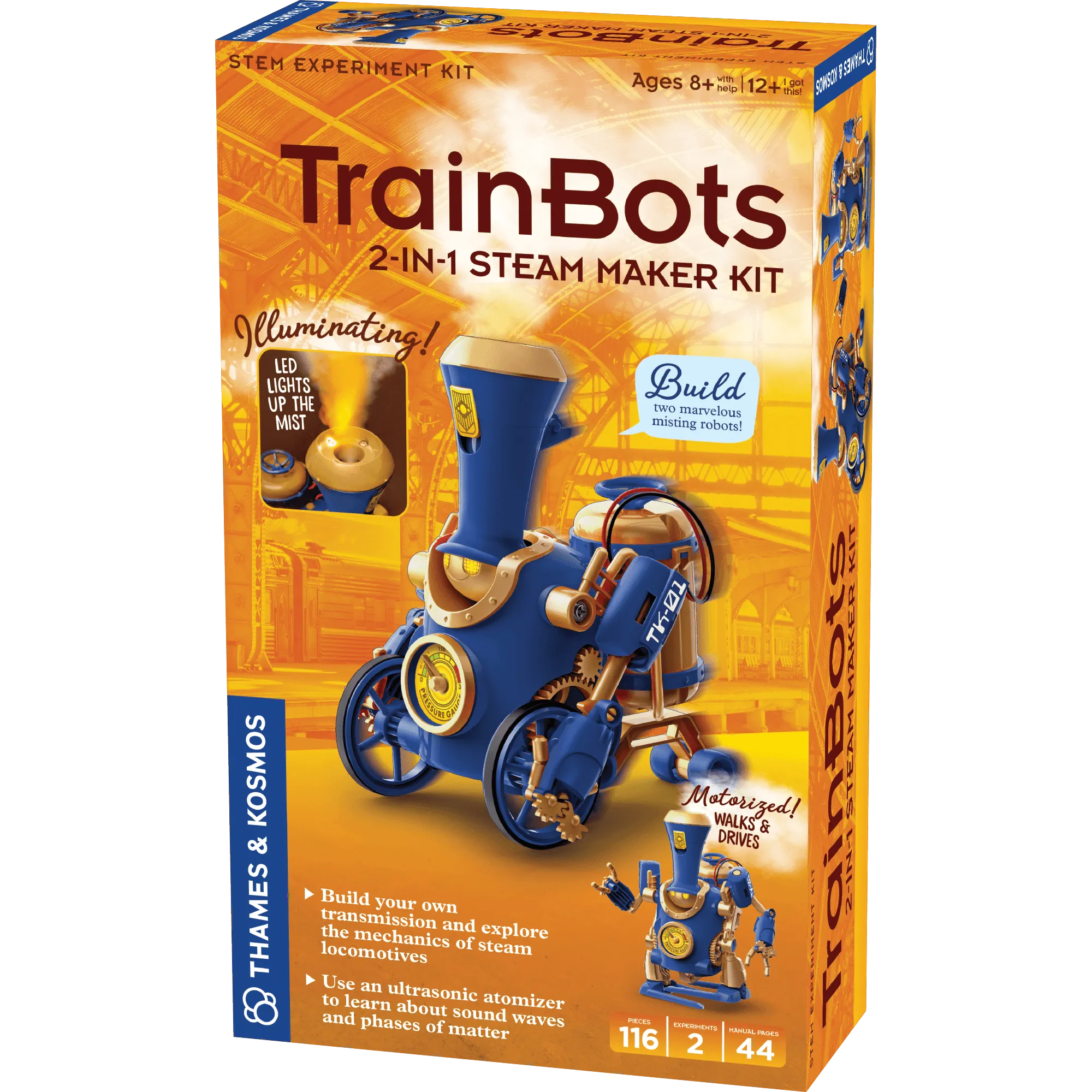 TrainBots: 2-in-1 STEAM Maker Kit