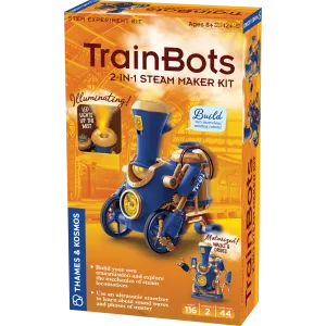 TrainBots: 2-in-1 STEAM Maker Kit